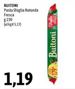 Madis Buitoni Pasta Sfoglia Rotonda Fresca offerta