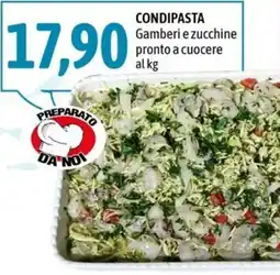 Madis Condipasta Gamberi e zucchine offerta