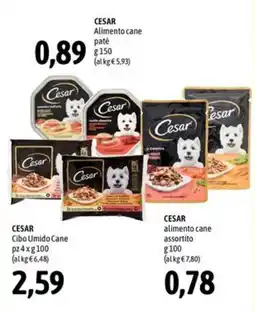 Madis CESAR Alimento cane patè offerta