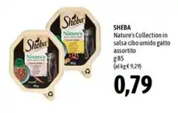Madis Sheba Nature's Collection in salsa cibo umido gatto offerta