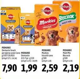 Madis Pedigree Dentastix Snack per igiene orale Cane offerta