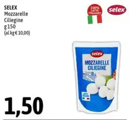 Madis Selex Mozzarella Ciliegine offerta