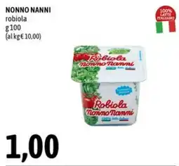 Madis Robiola Nonno Nanni offerta