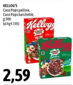 Madis Kellogg's Coco Pops palline, Coco Pops barchette offerta