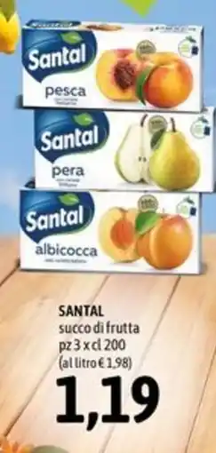 Madis Santal succo di frutta offerta