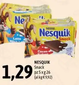 Madis Nesquik Snack offerta
