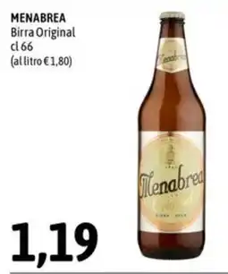 Madis Menabrea Birra Original offerta