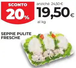 Unicoop Etruria Seppie pulite fresche offerta