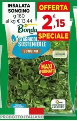Gran mercato Bonduelle insalata songino offerta