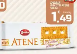SpesaPiù Supermercati Doria biscotti Atene offerta