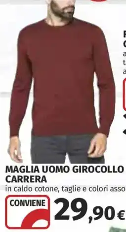 Coop Superstore Maglia uomo girocollo Carrera offerta