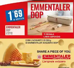 Maxipiù Emmentaler DOP offerta