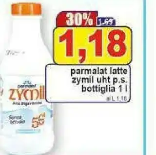 Pewex Latte zymil 1% di grassi uht con calcio fosforo e vitamine 1000 g(ml) offerta
