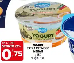 Iperal Yogurt extra cremoso Meran offerta