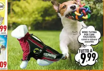 Touchdog wind tutina per cani