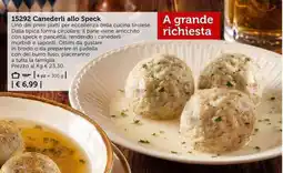 Bofrost Canederli allo Speck offerta