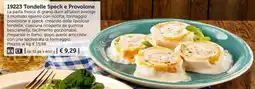 Bofrost Tondelle Speck e Provolone offerta