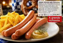 Bofrost Würstel alla Viennese offerta
