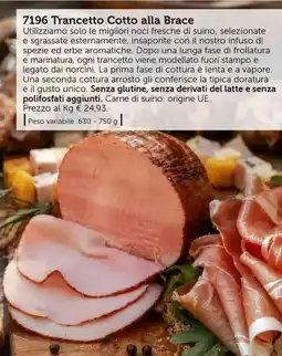 Bofrost Trancetto Cotto alla Brace offerta