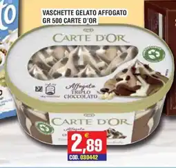 Immenso Cash Carte D'or vaschette gelato affogato offerta