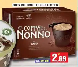 Immenso Cash Coppa del Nonno Nestlé Motta offerta