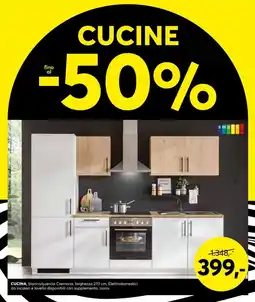 Dipo Arredamenti Cucina bianco/quercia Cremona offerta