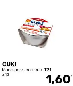 Iper Tosano Cuki vaschette alluminio offerta