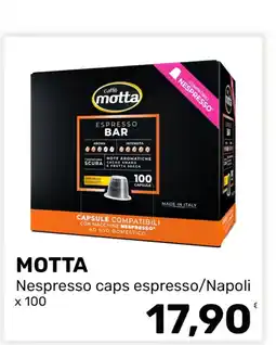 Iper Tosano Motta Nespresso caps espresso/Napoli offerta