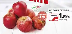 Coop Mele Gala Orto Qui offerta