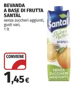 Coop Beverage fruit based Santal offerta