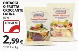Coop Ortaggi o frutta croccante Fatina offerta