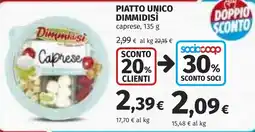 Coop Dimmidsi Caprese offerta