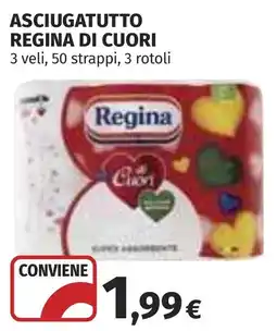 Coop Asciugatutto Regina di cuori offerta