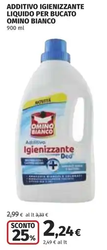 Coop Additivo igienizzante Omino Bianco offerta