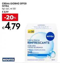 Bennet Crema Giorno Rinfrescante Nivea offerta
