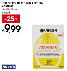 Bennet Garnier Fluido Colorato 3 in 1 offerta