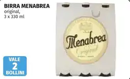 Coop Birra Menabrea original offerta