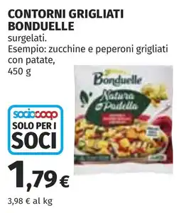 Coop Contorni grigliati Bonduelle offerta