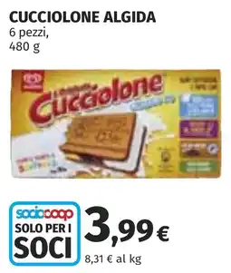 Coop Cucciolone Algida offerta