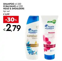 Bennet Head & Shoulders Supreme Idrata offerta