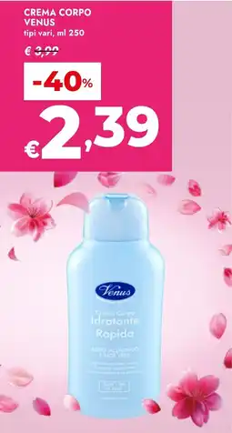 Bennet Crema Corpo Venus offerta