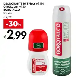 Bennet Deodorante Borotalco offerta