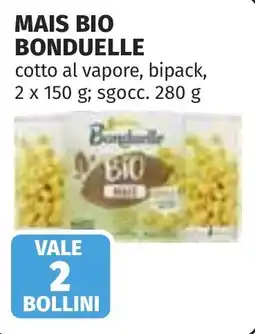 Coop Mais bio Bonduelle offerta