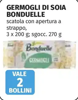 Coop Germogli di soia Bonduelle offerta
