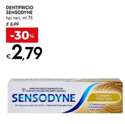 Bennet Dentifricio Sensodyne offerta