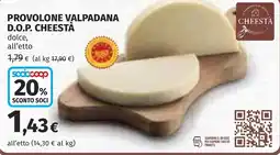Coop Provolone Valpadana D.O.P. Cheestà offerta