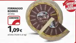 Coop Formaggio Bormio all'etto offerta