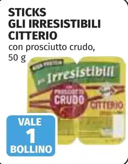 Coop Sticks gli irresistibili citterio offerta