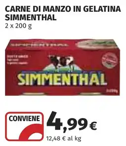 Coop Carne di manzo in gelatina Simmenthal offerta