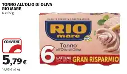 Coop Tonno all'olio di oliva Rio Mare offerta